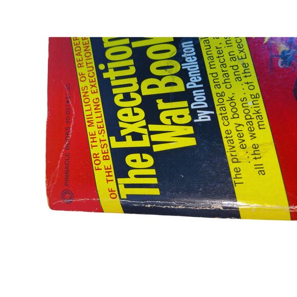 Don Pendleton The Executioners War Book Pinnacle Book First Printing 1977 - Picture 2 of 8